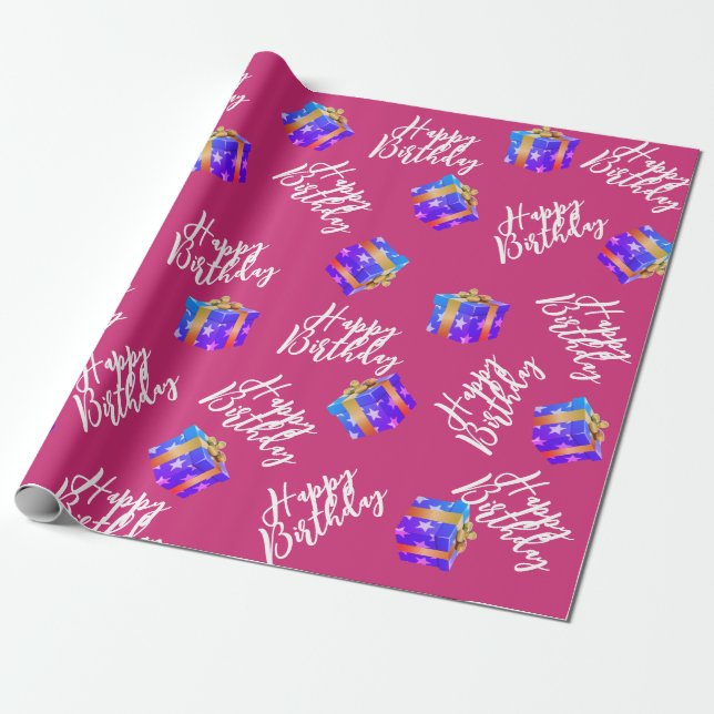 Geschenkboxen Wrapping Paper Geschenkpapier (Ungerollt)