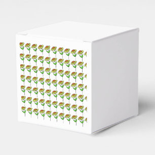 Geschenkboxen zur Illustration für Hochzeiten, Par Geschenkschachtel