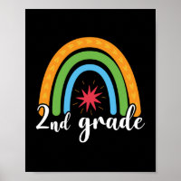 Geschenke 2. Lehrerin | Regenbogen der zweiten Kla