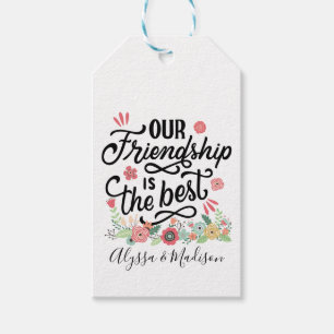 Geschenke Beste Freundinnen Unsere Freundschaft is Geschenkanhänger