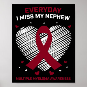 Geschenke Blutkrebsprodukte Nephew Multiples Myelo Poster
