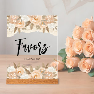 Geschenke Brautjungfern-Party Acrylschild