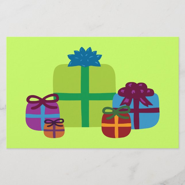 Geschenke Briefpapier (Vorderseite)