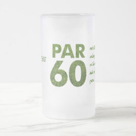 Geschenke der Golfspieler-60. Mattglas Bierglas