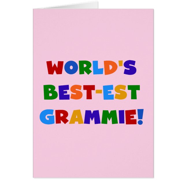 Geschenke des Gut-est Grammie der helle Farbwelt (Vorne)