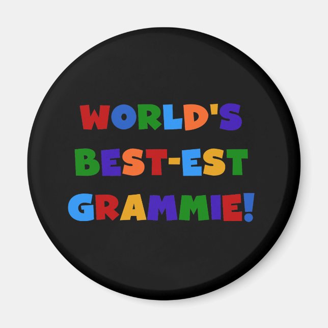 Geschenke des Gut-est Grammie der helle Farbwelt Magnet (Vorne)