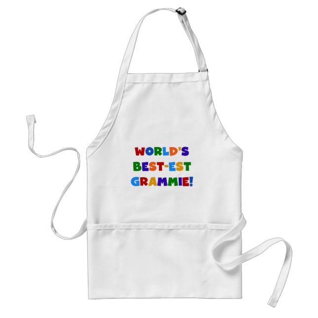 Geschenke des Gut-est Grammie der helle Farbwelt Schürze (Vorne)