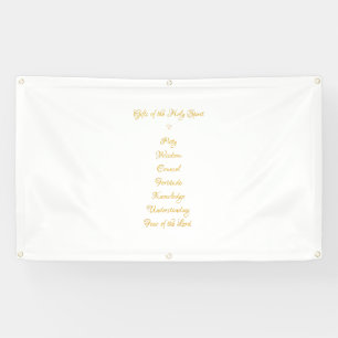 Geschenke des Heiliger Geist in 3D schauen Banner