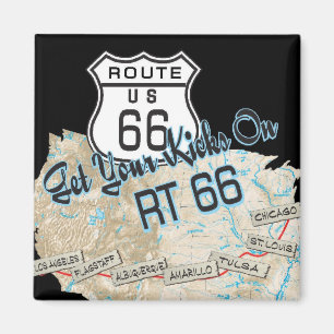 Geschenke des Weges 66 Magnet