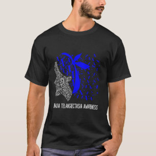 Geschenke, die wir tragen Blue for Ataxia Telangie T-Shirt