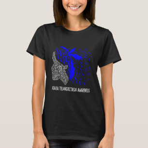 Geschenke, die wir tragen Blue for Ataxia Telangie T-Shirt