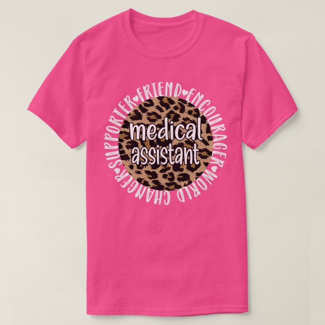 Geschenke eines medizinischen Assistenten als Med  T-Shirt (Design vorne)
