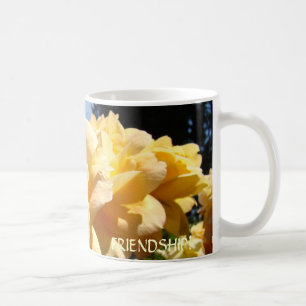 Geschenke Freundschaft Kaffee-Tasse Orange ROSEN Kaffeetasse