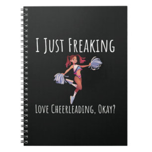 Geschenke für ältere Cheerleader, Cheerleading-Spo Notizblock
