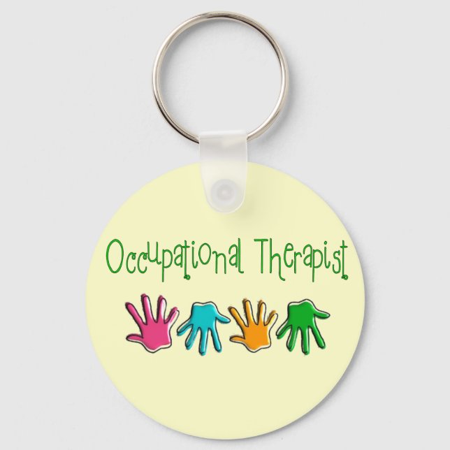 Geschenke für Arbeitstherapeuten Schlüsselanhänger (Vorderseite)