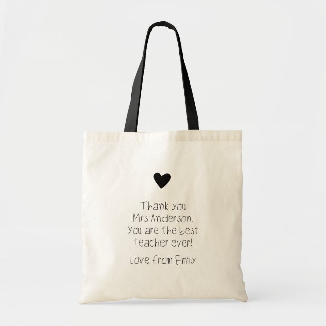 Geschenke für benutzerdefinierte LehrerInnen Kids- Tragetasche (Vorne)