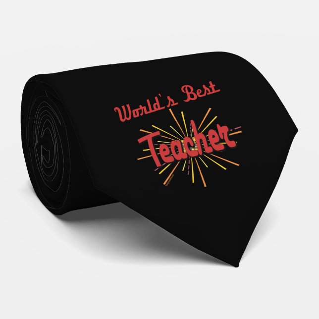 Geschenke für beste Lehrer Krawatte (Gerollt)
