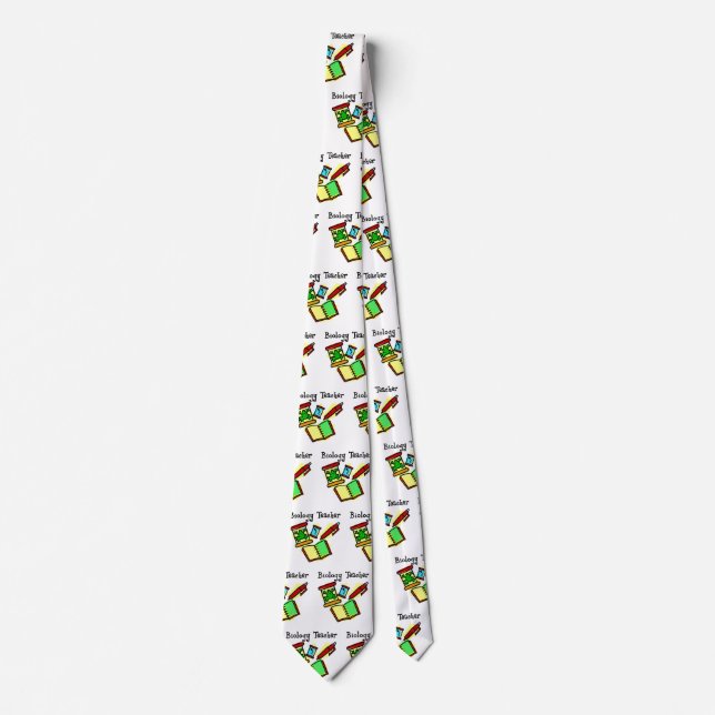 Geschenke für Biologielehrer Krawatte (Vorderseite)
