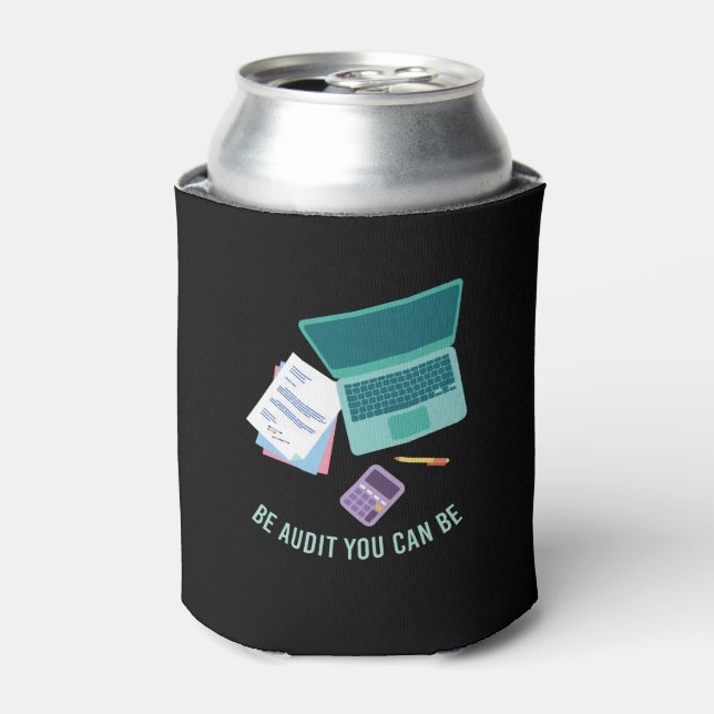 Geschenke für Buchhalter Dosenkühler (Kanne Vorderseite)