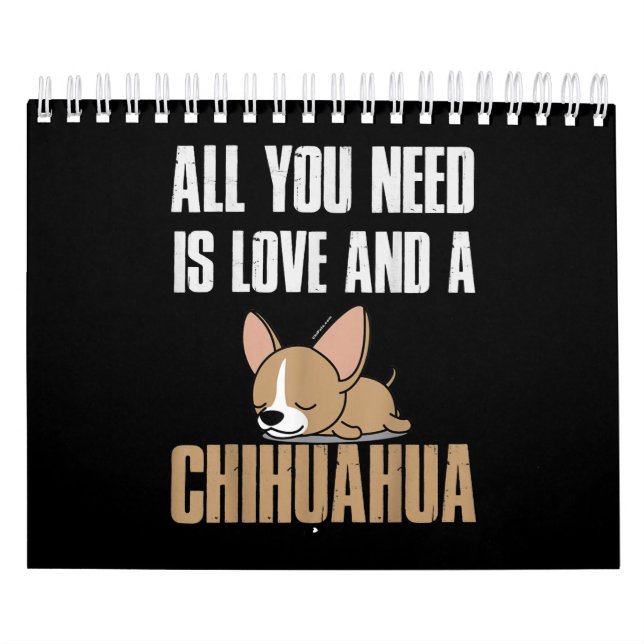 Geschenke für Chihuahua Lover | Niedliche Geschenk Kalender (Titelbild)