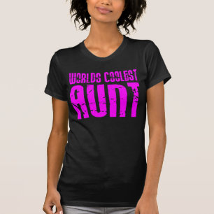 Geschenke für coole Tanten: Rosa Weltcoolste Tant T-Shirt