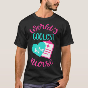 Geschenke für Coolste Krankenschwestern und Kranke T-Shirt
