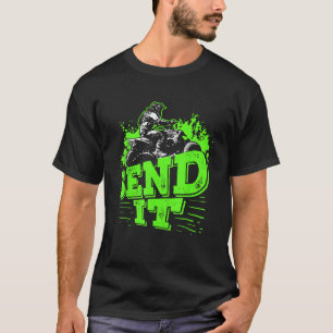 Geschenke für das lustige Quad Biking Vier Roller  T-Shirt