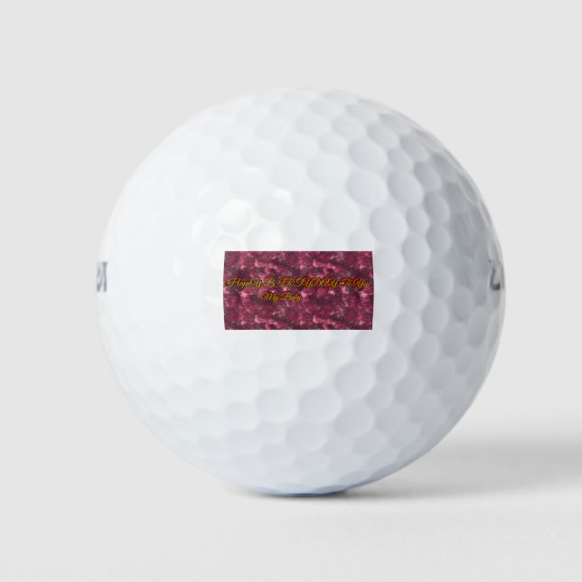 Geschenke für das Ruhestand von Frauen, Geschenke  Golfball (Vorderseite)