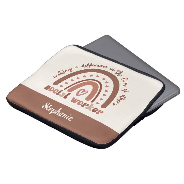 Geschenke für den Abschluss zur Bewertung von Sozi Laptopschutzhülle (Vorne Oben)
