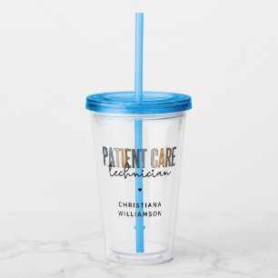 Geschenke für den benutzerdefinierten Patientenbet Acryltrinkbecher