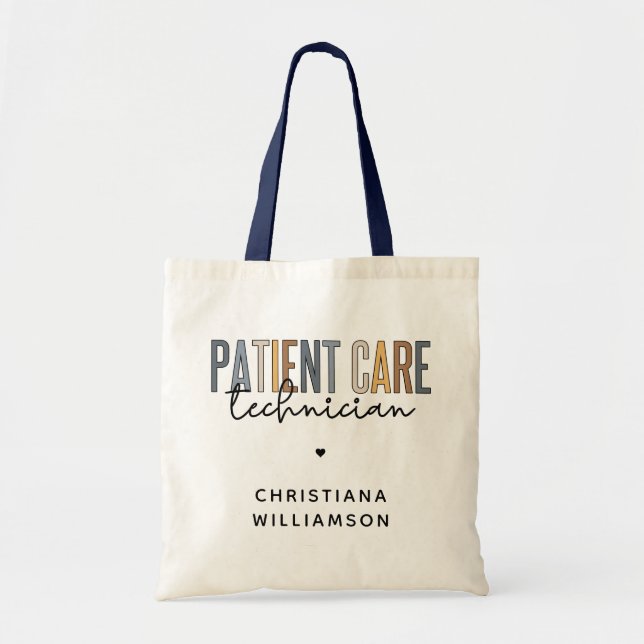 Geschenke für den benutzerdefinierten Patientenbet Tragetasche (Vorne)