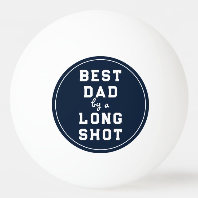 Geschenke für den besten Vater Vater Tischtennisball (Vorderseite)