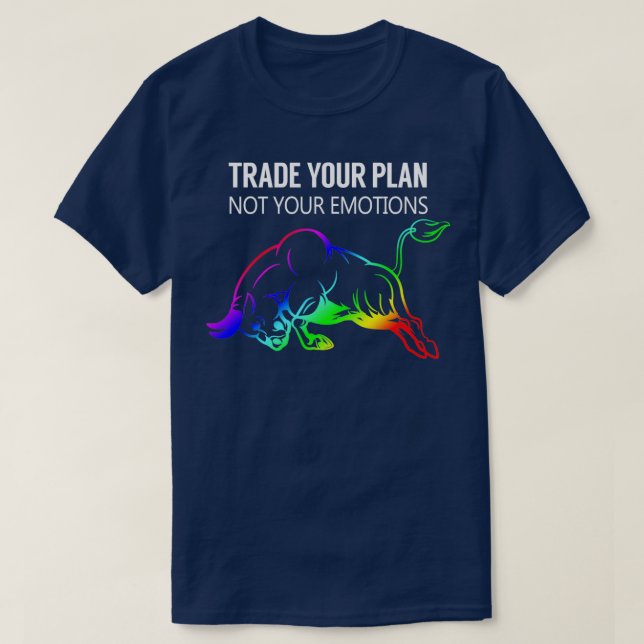 Geschenke für den Börsenplan T-Shirt (Design vorne)