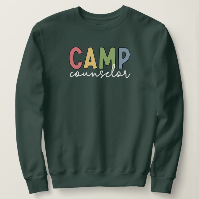 Geschenke für den Campingberater Sweatshirt (Design vorne)
