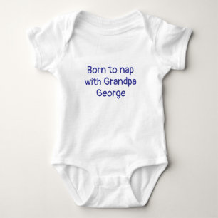 Geschenke für den individuellen Großvater aus Baby Strampler