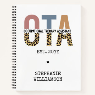 Geschenke für den OTA-Assistenten für Arbeitsthera Notizbuch