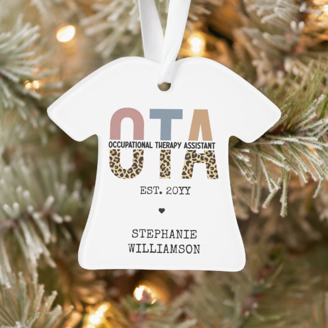 Geschenke für den OTA-Assistenten für Arbeitsthera Ornament (Baum)