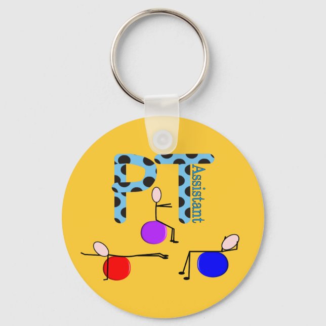 Geschenke für den Physikaltherapeuten Schlüsselanhänger (Vorderseite)