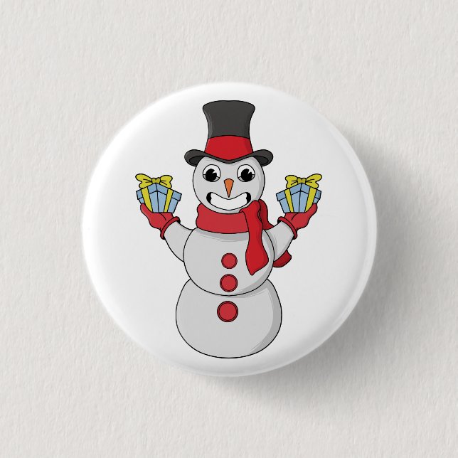 Geschenke für dich von Snowman Button (Vorderseite)