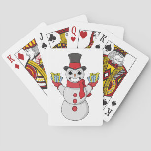Geschenke für dich von Snowman Spielkarten
