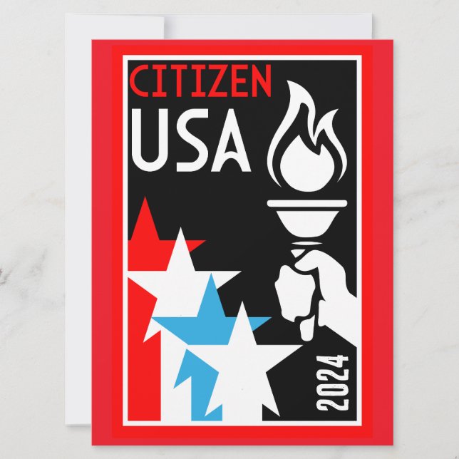 Geschenke für die amerikanische Staatsbürgerschaft (Vorderseite)