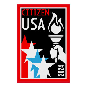 Geschenke für die amerikanische Staatsbürgerschaft Poster