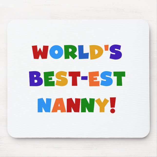 Geschenke für die besten Grußfarben der Welt Mousepad (Vorne)
