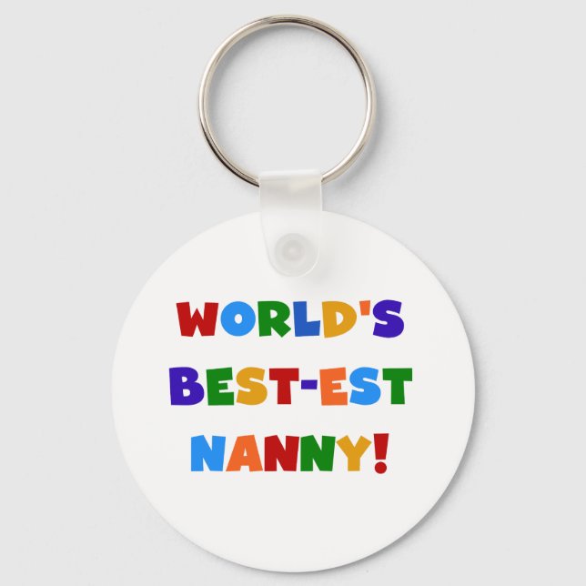 Geschenke für die besten Grußfarben der Welt Schlüsselanhänger (Vorderseite)