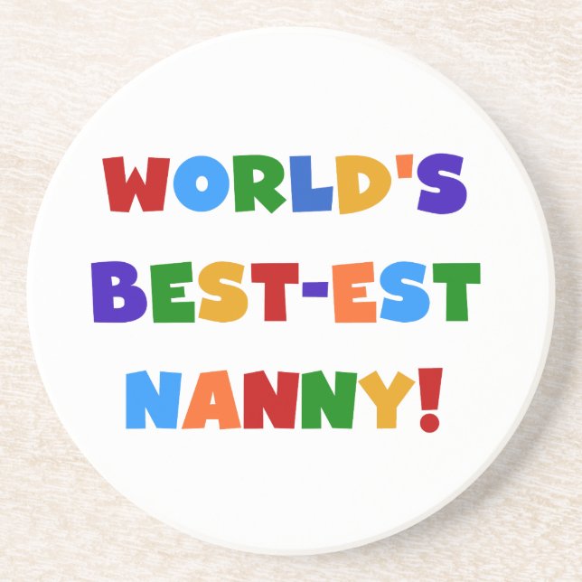 Geschenke für die besten Grußfarben der Welt Untersetzer (Vorne)