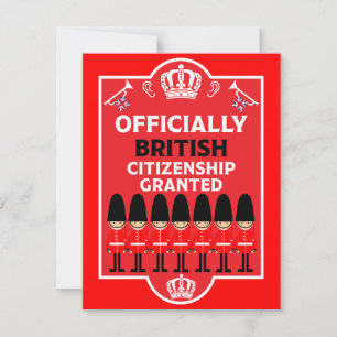 Geschenke für die britische Staatsbürgerschaft