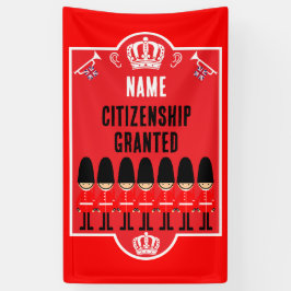 Geschenke für die britische Staatsbürgerschaft Banner