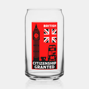 Geschenke für die britische Staatsbürgerschaft Dosenglas