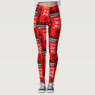 Geschenke für die britische Staatsbürgerschaft Leggings