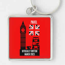 Geschenke für die britische Staatsbürgerschaft Schlüsselanhänger